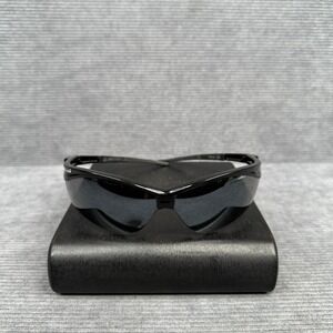 Genesis Z87+ Safety Sunglasses Black Wrap Around Frame Smoke Lens  Y2k